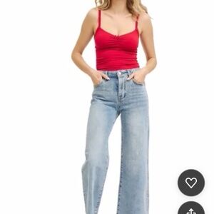 Light Blue Flare Women's Jeans